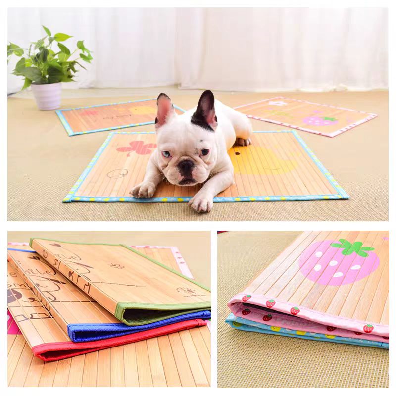 EcoPaws Blanket Bamboo Cooling Mat for Pets – Eco-Friendly & Antibacterial