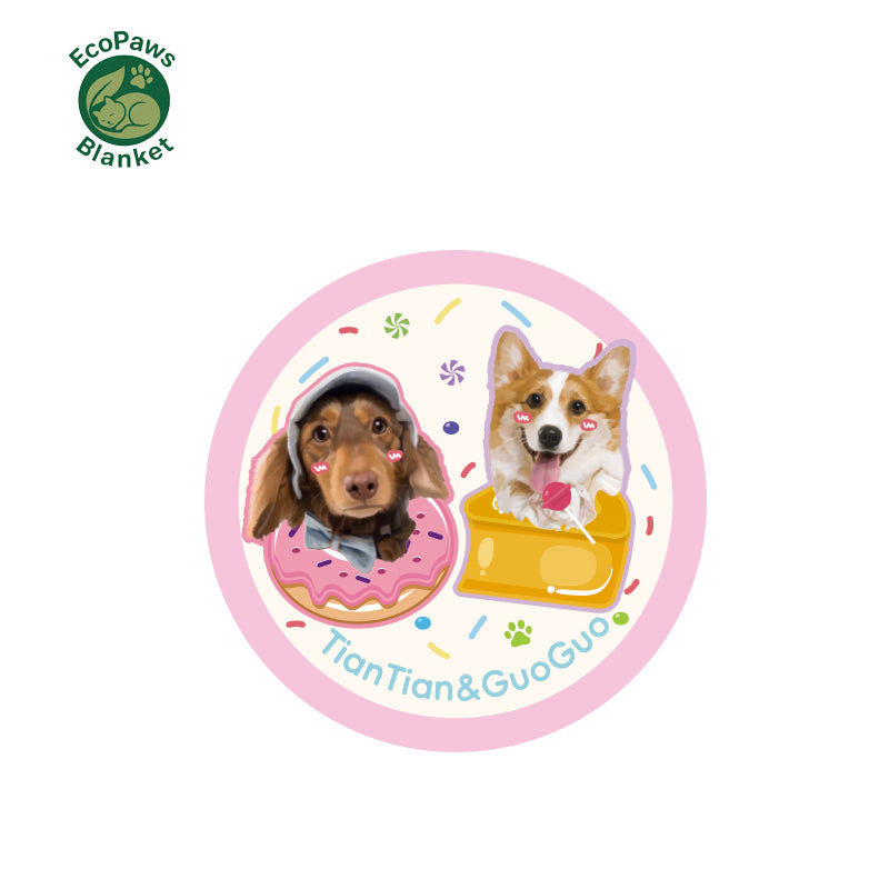 Customized Pet Rugs (Customized Portraits and Names) Pet Memorabilia
