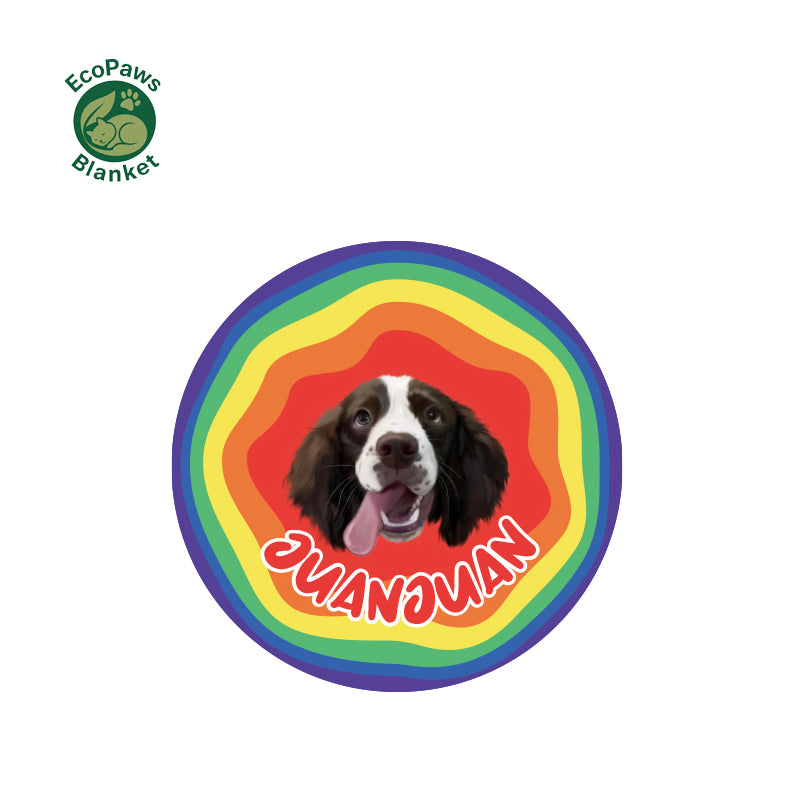 Customized Pet Rugs (Customized Portraits and Names) Pet Memorabilia
